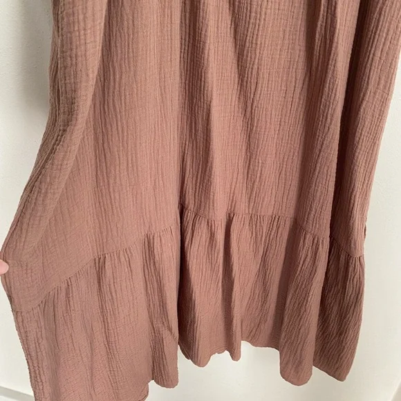 Universal Thread Brown Bishop Sleeve Sundress - Picture 6 of 6